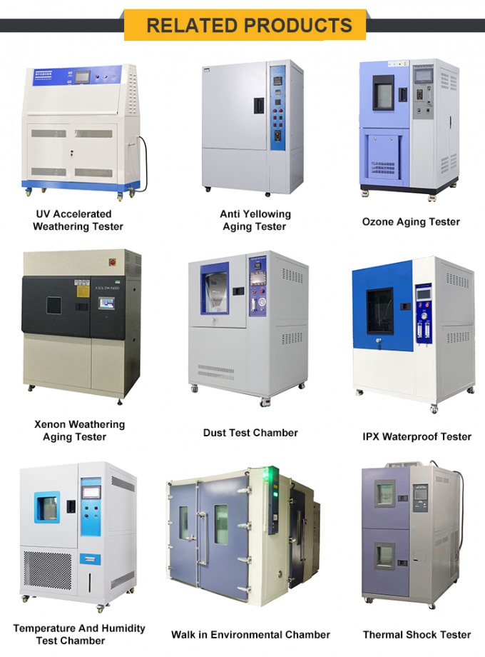 Equipo de prueba ULTRAVIOLETA de la erosi&oacute;n acelerada de la firmeza de los productos con las l&aacute;mparas ultravioletas 5