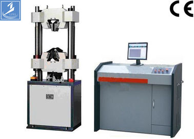 Control informático Univer hidráulico servo, certificado de acero hidráulico del CE ISO de la máquina de prueba de la resistencia a la tensión del metal 1000KN
