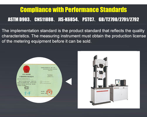 Máquina de ensayo universal hidráulica de 1000KN para la resistencia a la tracción del metal