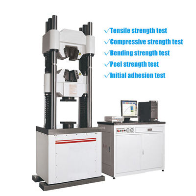 Máquina de ensayo universal hidráulica de 1000KN para la resistencia a la tracción del metal