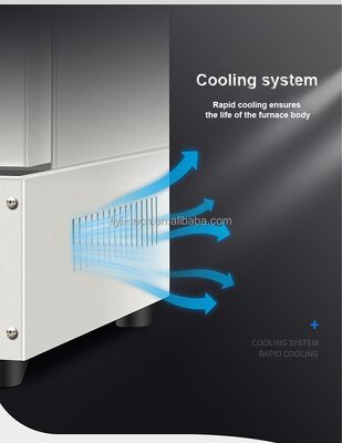 Equipo de Calentamiento de Laboratorio de Precisión Liyi 1200 Grados Calienta hasta 1000C Horno de Mufla Cerámico de Alta Temperatura, Horno de 1000 Grados