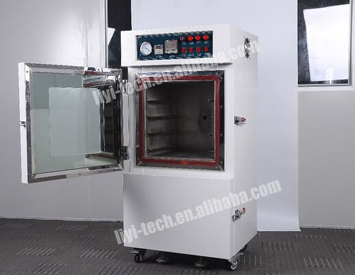 Liyi 200 grados Equipo de secado al vacío a alta temperatura con horno de cámara de vacío de bomba