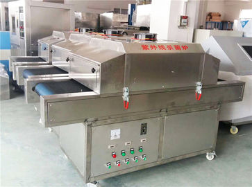 SUS ULTRAVIOLETA de alta temperatura de la máquina de la esterilización de la mascarilla del túnel que descarga el área 500m m